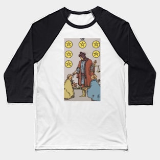 Tarot Card = Six of Pentacles Baseball T-Shirt